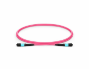 XtendLan FO patch MPO(f)-MPO(f), 1m, OM4, 12/12, kabel kulatý 3mm, přímý (Type A)