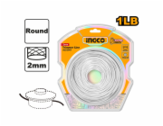 Ingco struna do sekačky kulatá 2mm