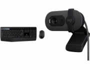 Klávesnice + myš Logitech MK345 (920-006489) + Brio 100 (960-001585)