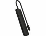 Satechi 7-in-1 Slim Multiport adaptér s Ethernetem USB-C / 2x USB-A, USB-C PD, HDMI 4K, Ethernet, Micro/SD