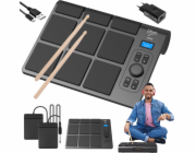 V-Tone Přenosná elektronická bicí sada ED9 na baterie