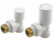 KFA Sada radiátorů Comfort PRO, úhlová, bílá 758-130-44-BL