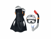 Bestway Potápěčská sada Maska, šnorchl, ploutve Černá 25020