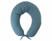 BabyMatex Těhotenský polštář Moon z mušelínu a bavlny, délka 260 cm, 34 cm