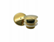 Kuchinox Zátka Instadrain click-clack pro sprchovou vaničku/vanu, zlatá 2644