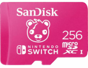 SanDisk Paměťová karta Nintendo Switch Fortnite MicroSDXC 256 GB třída 10 UHS-I/U3 (002154730000)