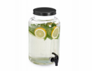 Zeller Skleněná dóza s kohoutkem KUCHYŇSKÉ POTŘEBY, 3900 ml