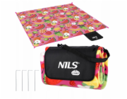 Nils NC2223 PIKNIKOVÁ DEKA OVOCE 200x200 PE ALU CAMP