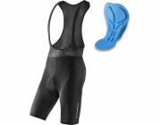 RockBros Cyklistické kraťasy s laclem a chráničem XXL - černé