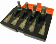 Bahco SADA NÁSTRČNÝCH KLÍČŮ 1/2 4-17 ŠESTIHRÁN, 6 DÍLŮ.