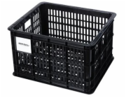 Basil Košík/nosič na kolo BICYCLE CRATE M, 29,5 l, recyklovaný syntetický materiál, černá (NOVÝ)