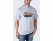 Carhartt Tričko Heavyweight Camo C Heather Gray