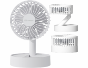 Mozos Bezdrátový ventilátor F32 s baterií, bílý