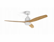 Plustek STROPNÍ VENTILÁTOR ZCF 7602 40W 132cm LED 18W BUK/BÍLÁ