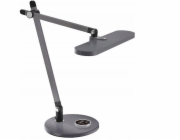 Svensson Stolní lampa Light 620 lumenů 12W metalicky šedá, model Riga