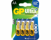 Baterie AA (R6) alkalická GP Ultra Plus Alkaline  4 ks