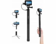 Selfie tyč s powerbankou Telesin pro sportovní fotoaparáty / smartphony S1-CSS-05