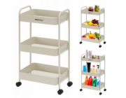 KingHoff MULTIFUNKČNÍ MOBILNÍ BARCELOVÝ REGÁL KH-1943