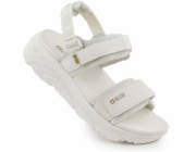 Big Star Dámské sportovní sandály se suchým zipem krémové RR274A076 41