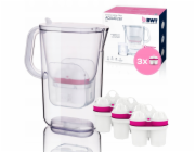BWT filtrační konvice AQUAlizer filtrační konvice na vodu 2,6 l + 3 hořčíkové patrony