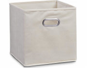 Zeller Úložný koš , organizér, béžový, 28 x 28 x 28 cm, ZELLER