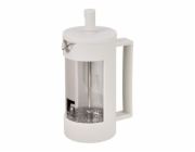 Konvice na čaj a kávu LINES French Press 350 ml bílá BG-38360-GY