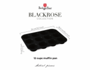Forma na muffiny 12 ks Matte Black Collection BH-7950