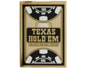 Cartamundi Černé pokerové karty Texas Jumbo