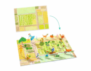 Kreativní sada Djeco Lift Up Stickers Farm