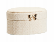 Home Styling Collection Šperkovnice s mašlí, 12 x 6,5 x 10 cm