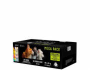 PETREPUBLIC Mega Pack Chicken, Turkey, Lamb, Salmon, Tuna Box - mokré krmivo pro kočky - 48x85g