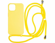 MOBILE ORIGIN Žlutý kryt Lanyard pro iPhone 14