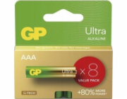 baterie GP 1,5  AAA  8 pack  blistr/GP U