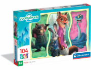 CLEMENTONI Delione Super Color Zootopia 2 25081