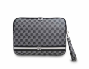 DKNY Pouzdro na rukávy DKCS16PVSHLK 16 černá/černá kostkovaný vzor s potištěnými pruhy