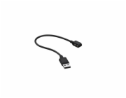 LEDLENSER Magnetický nabíjací káblik, USB-A, čiern