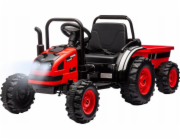 Elektrický traktor s vlečkou Milly Mally Farmer červený