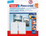 Tesa TESA 58031-00020-20 závěs na obrazy do interiéru, bílý, 2 ks.