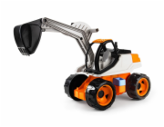 Lena GIGA TRUCKS bagr oranžovo-béžový, ozdobný karton