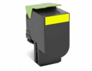 LEXMARK 802HY Yellow toner pro CX410/510 z programu Lexmark Return (3 000 stran)