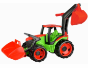 Lena Traktor se lžící a bagrem zeleno-červený