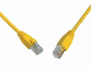 SOLARIX patch kabel CAT5E SFTP PVC 15m žlutý