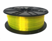 Tlačová struna (filament) GEMBIRD, PETG, 1,75mm, 1kg, žltá