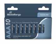 MediaRange Premium baterie micro AAA 1,5V Alkalické 10ks