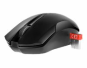 A4tech G3-200N, V-Track, bezdrátová optická myš, 2.4GHz, 10m dosah, černá