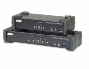 ATEN 2-port 4K DisplayPort KVMP USB3.0, audio