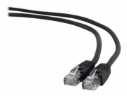 Gembird RJ-45 / RJ-45, Cat 6, U / UTP, 0,25 m, černá (PP6U-0,25 M / BK)