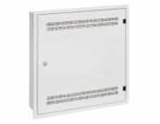 Rozvaděč Solarix LC-18 do zdi s lištami 2U, 4U, 11U, 550x550 bílá RAL9003 - 2. jakost