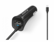 Aligator nab. do auta 2xUSB výstupem 2,4A, černá