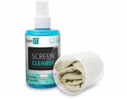 CLEAN IT Čistící roztok na obrazovky 200ml s utěrkou ve víčku